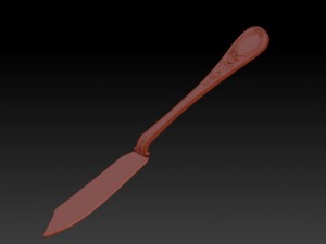 knife 3D 프린트 모델