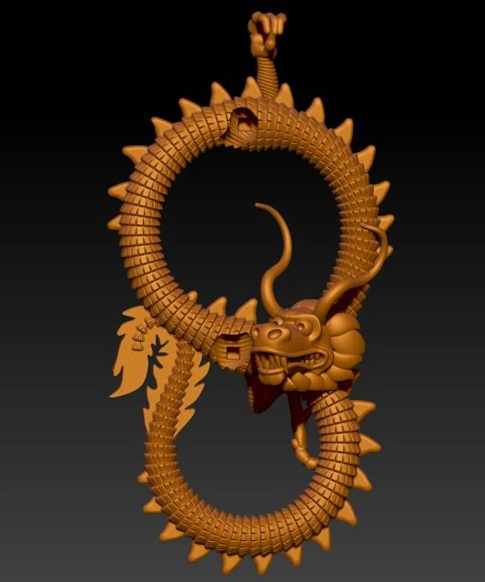 dragon 3D Model .c4d .max .obj .3ds .fbx .stl .blend 