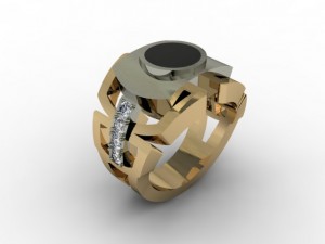 jewellery ring 3Dプリントモデル