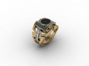 jewellery ring 3D प्रिंट मॉडल