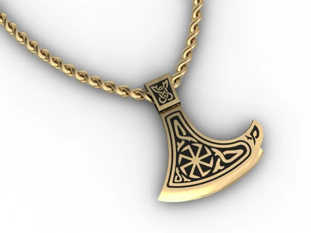pendant keltic 3D Print Model .c4d .max .obj .3ds .fbx .stl .blend 