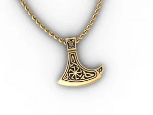 pendant keltic 3D Print Model