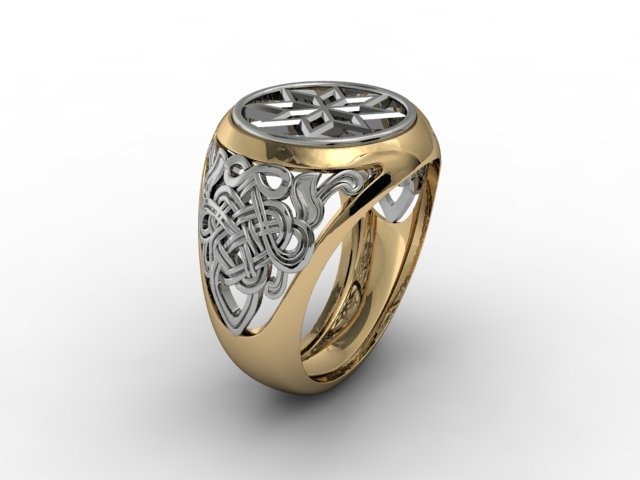 jewellery man ring ornaments 3D 프린트 모델 .c4d .max .obj .3ds .fbx .stl .blend 
