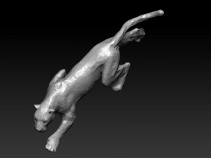 panthere Model 3D