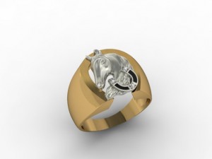 horse ring 3D प्रिंट मॉडल