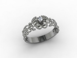 jewellery ring foot 3D Принт Модель