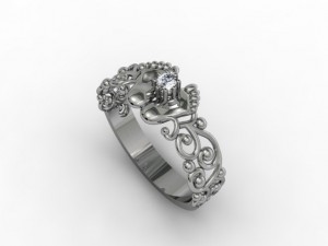 jewellery ring foot 3D Baskı Modeli