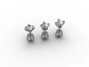jewellery earring puset 3D Print Model