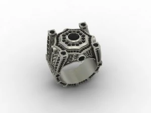 jewellery man ring 3D Print Model