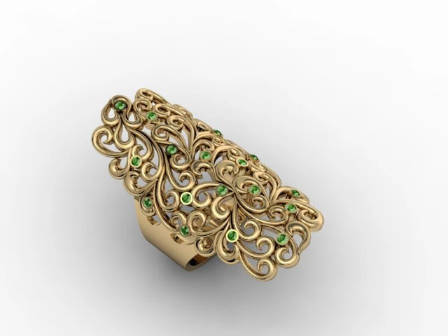 jewellery ring 3D Print Model .c4d .max .obj .3ds .fbx .stl .blend 