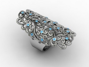 jewellery ring Modèles 3D en vedette