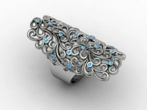 jewellery ring 3D Print Model