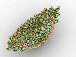 jewellery ring 3D प्रिंट मॉडल