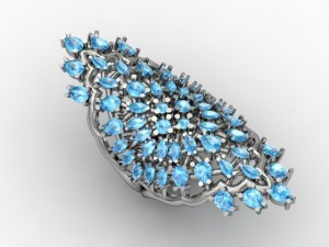 jewellery ring 3D प्रिंट मॉडल