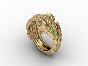 jewellery ring Modelo de Impressão 3D