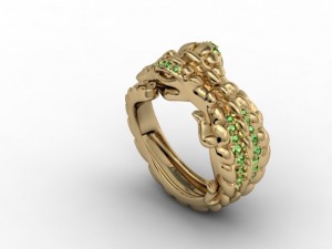 jewellery ring 3D Baskı Modeli