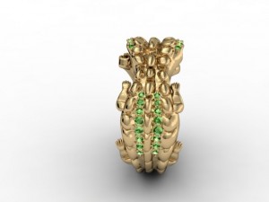 jewellery ring 3D Baskı Modeli