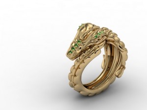 jewellery ring 3D Baskı Modeli