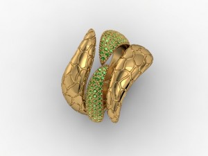 ring like snake 3D Print Model