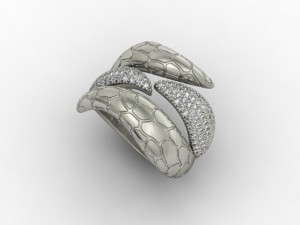 ring like snake 3D Print Model