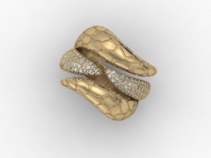 ring like snake 3D Print Model
