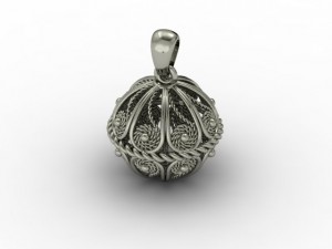 filigran pendant 3D प्रिंट मॉडल
