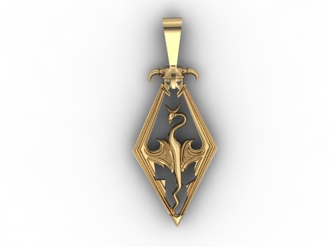 skyrim pendant 3D in 3DExport