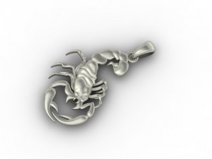 scorpion horoscope sign Model Cetak 3D