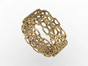 ジュエリーリング 3Dプリントモデル