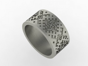 jewellery ring 3D-printmodel