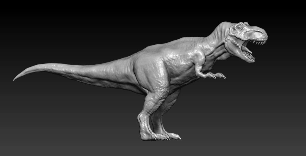 tirano saurio rex Modelo 3D .c4d .max .obj .3ds .fbx .stl .blend 