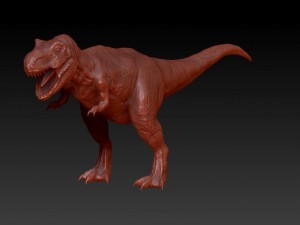 trex t-rex Modello 3D