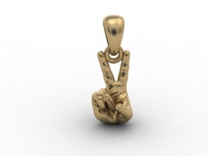 v pendant 3D-printmodel