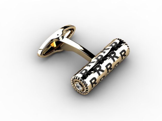 jewellery cufflink 3D Print Model .c4d .max .obj .3ds .fbx .stl .blend 