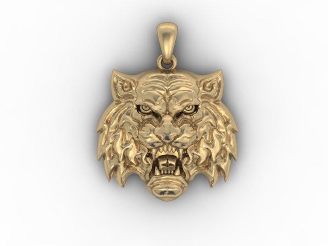 tiger amur pendant Modèles 3D en vedette .c4d .max .obj .3ds .fbx .stl .blend 
