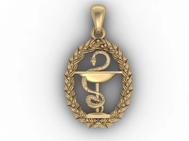 3d pharmacy pendant 3D Print Model .c4d .max .obj .3ds .fbx .stl .blend 