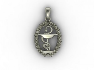 3d pharmacy pendant 3D Print Model