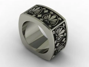 ювелирное кольцо 3D Принт Модель