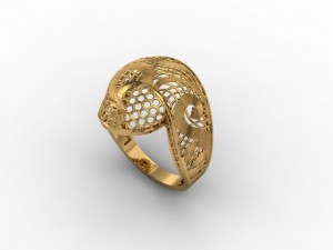 jewellery ring 3D Baskı Modeli