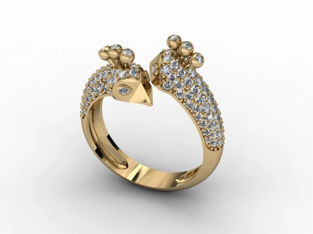 jewellery ring 3D Print Model .c4d .max .obj .3ds .fbx .stl .blend 