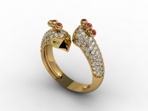 jewellery ring Modelo de Impressão 3D