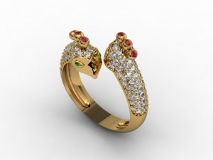 jewellery ring Modelo de Impressão 3D