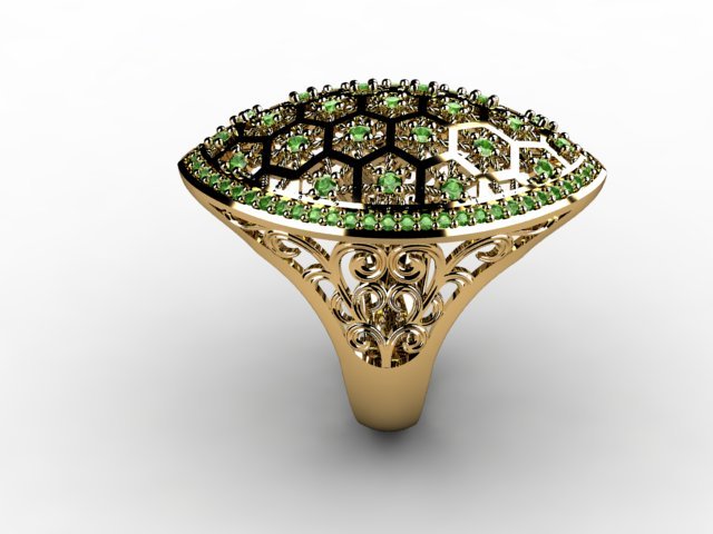 jewellery ring 3D Print Model .c4d .max .obj .3ds .fbx .stl .blend 
