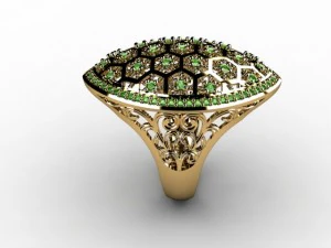 ジュエリーリング 3Dプリントモデル