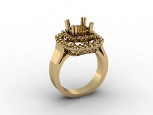 anillo de joyer&iacute;a Modelo de impresión 3D