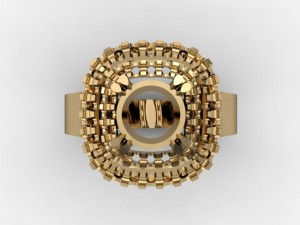 jewellery ring 3D-printmodel