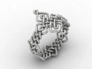 anillo de joyer&iacute;a Modelo de impresión 3D