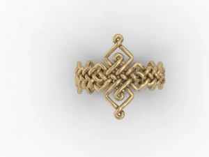 anillo de joyer&iacute;a Modelo de impresión 3D