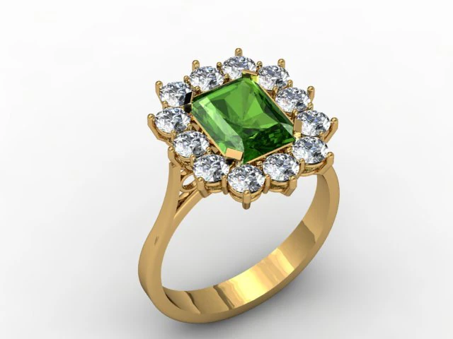 jewellery ring 3D Print Model .c4d .max .obj .3ds .fbx .stl .blend