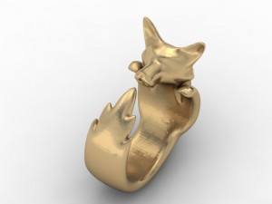fox ring Modèles 3D en vedette
